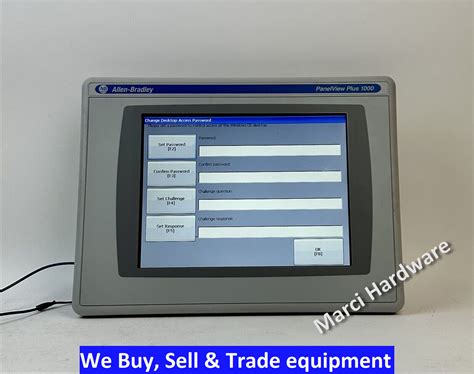 Allen Bradley P T C D A B Panelview Plus Terminal Marci Hardware