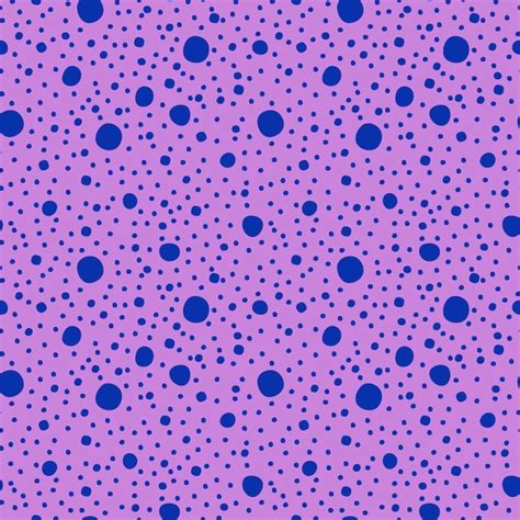 Premium Vector Vector Seamless Dotted Violet Pattern Abstract Trendy