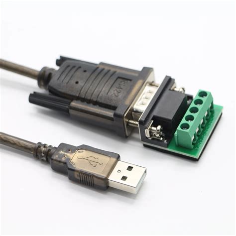 Db Pin Usb To Rs Serial Cable Line Converter Surge Protection With