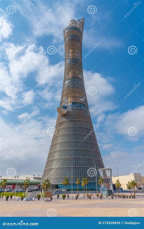 The Torch Tower In Doha Qatar Editorial Stock Image Image Of Travel