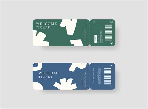 Event ticket template set. template illustration. 48043703 Vector Art ...