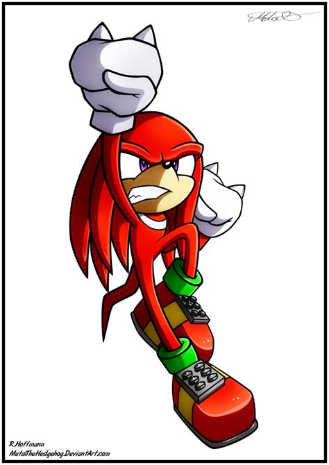 Knuckles Collab By Pokemastersan On Deviantart