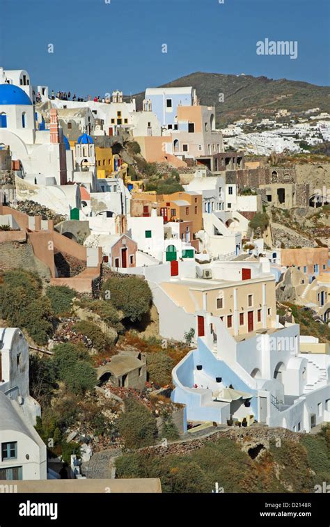 View of Santorini Stock Photo - Alamy