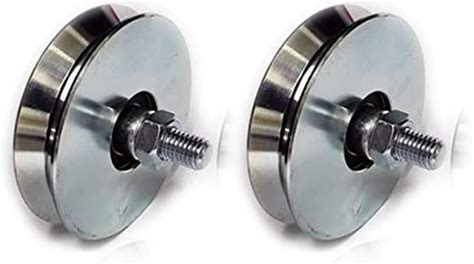 Steel Single Bearing V Groove Wheel Without Bracket Sliding Driveway