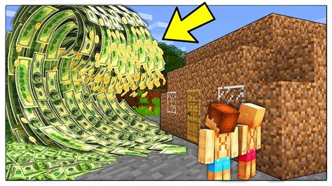 Onda Gigante Di Soldi Contro Base Povera Minecraft Ita Youtube