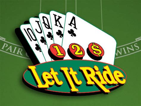 Let It Ride Rules Of Play