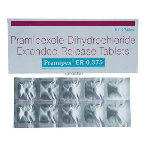 Pramipex Er 0375 Tablet Uses Dosage Side Effects Price