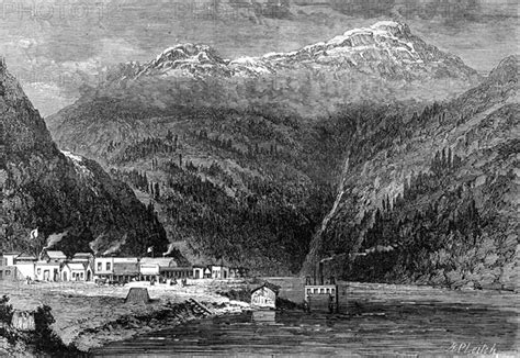 The Fraser River British Columbia Canada 19th Century Artist Leitch