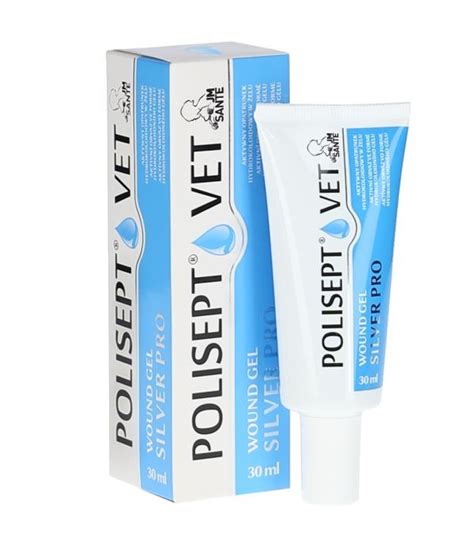 POLISEPT VET WOUND GEL SILVER PRO JM Sante Pharma