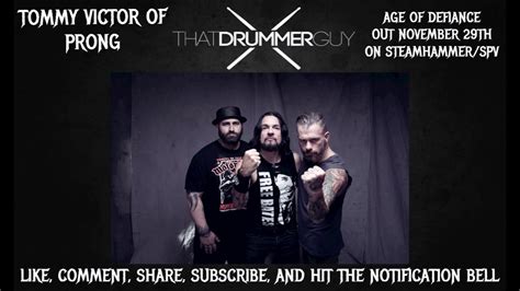 Tommy Victor Of Prong On Age Of Defiance The Right Riffs And Sounds