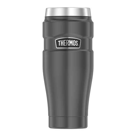 Ripley Termo Mug Ml King Acero Inoxidable Gris