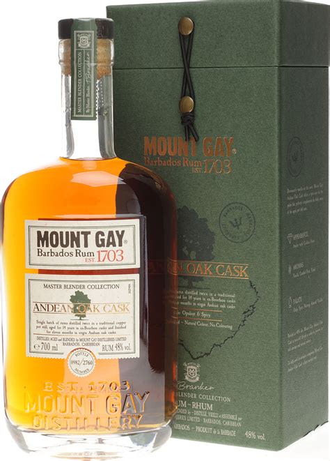 Mount Gay Andean Oak Cask Im Shop Kaufen