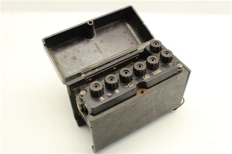 Wehrmacht Bakelit Telefon Verteiler Ch F R Feldeinsatz Waa