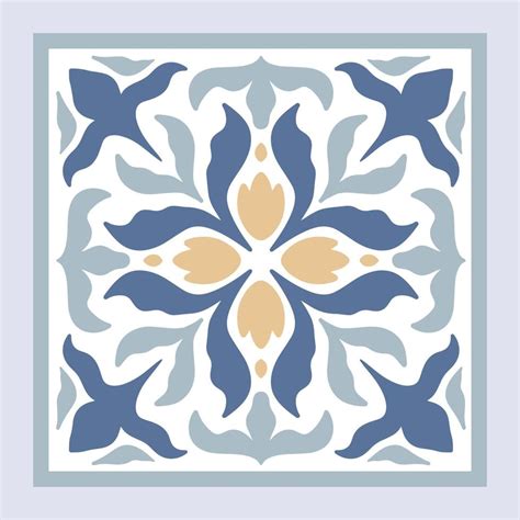 Vector Seamless Moroccan Mosaic Tile With Colorful Patchwork Vintage