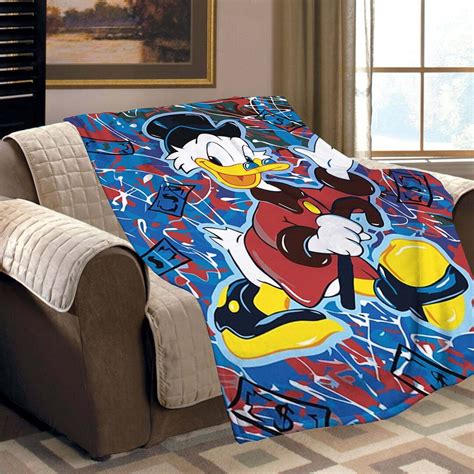 Handmade Blanket Donald Duck Custom Name Blanket Throw Blanket Etsy UK