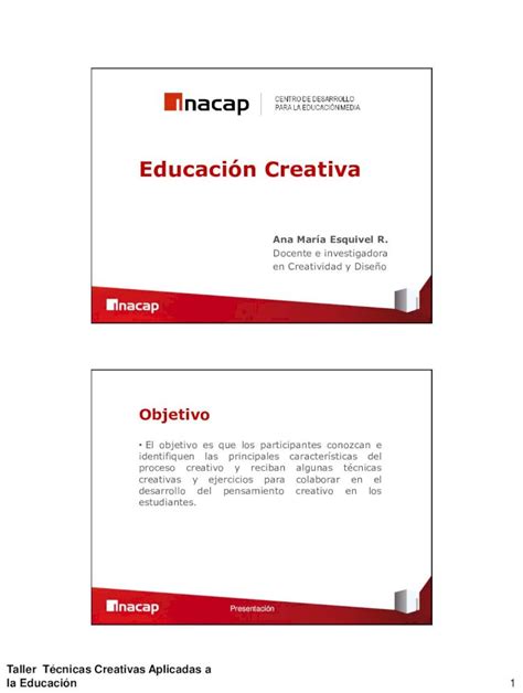 PDF Técnicas creativas aplicadas a la educación DOKUMEN TIPS