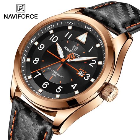 Naviforce Novos Rel Gios Originais Para Homens De Luxo Casual