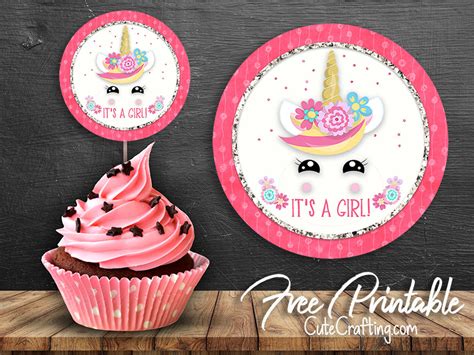 Diy Unicorn Cake Topper Printable Diy