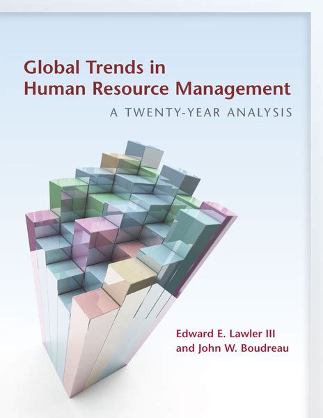 Global Trends In Human Resource Management Edward E Lawle