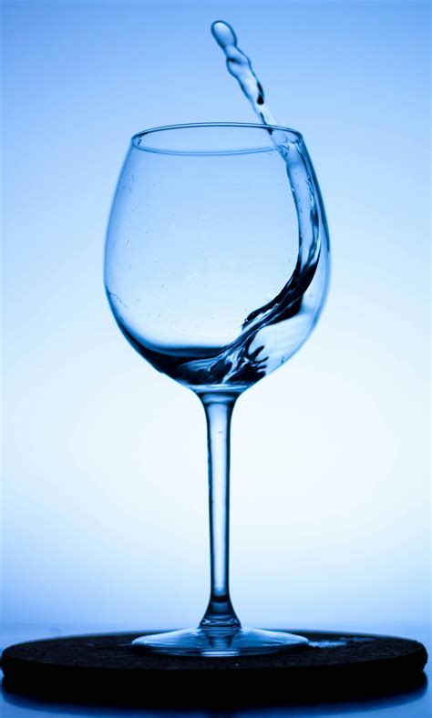 Photo of Water in Wine Glass · Free Stock Photo