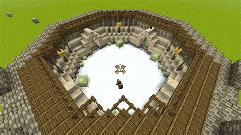 Spleef arena Minecraft Map