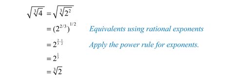 Rational Exponents