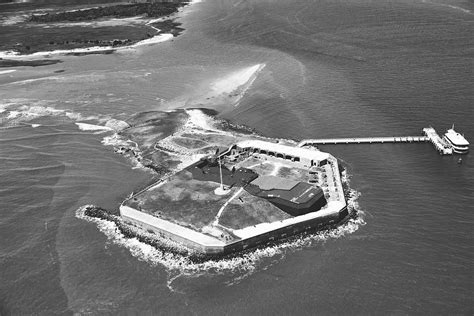 Aerial View Of Fort Sumter Photograph by Mountain Dreams | Fine Art America