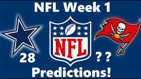 Nfl Week 1 Game Predictions 2022 2023 Youtube