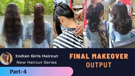 Long Haircut Telugu Girl Haircut Nape Shave Women Haircut