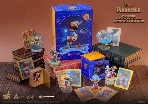 Hot Toys AMC039 Pinocchio Pinocchio Fantasy Heart Song Artist Mix Collectibles Box Of 6