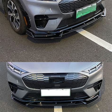 Auto Frontspoiler Spoilerlippe Tuning Lippe für Fo rd Mustang Mach E