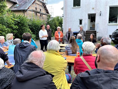 Franziska Hoppermann Zu Besuch Zum Sommergespr Ch Beim Cdu Ortsverband