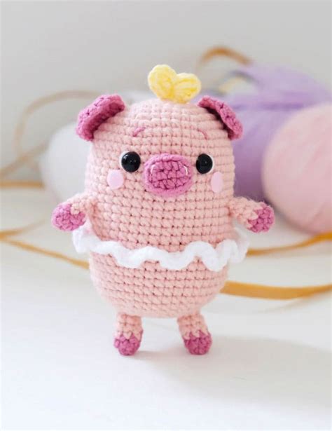 Cute Crochet Pig Amigurumi Free Pattern Amigurumiforum