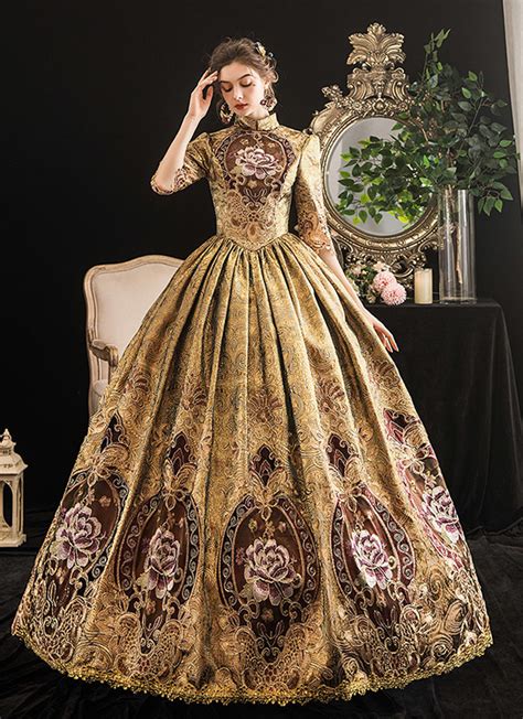 Historical Period Renassiance Baroque Revolutionary Balll Gown