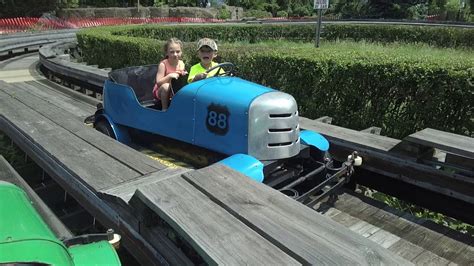 Riding The Turnpike Cars Kennywood Amusement Park Pittsburgh Youtube