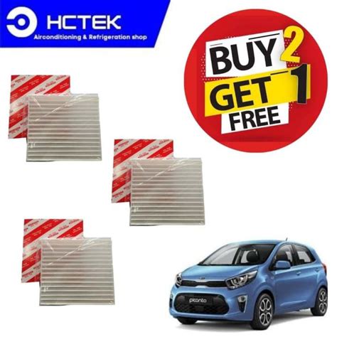 Hctek Buy Get Cabin Filter For Kia Picanto Lazada Ph