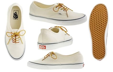 Canvas Authentic Sneakers By Vans For J Crew