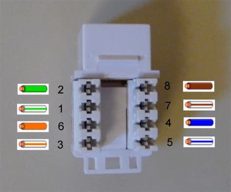 Cat Wiring Diagram Wall Jack