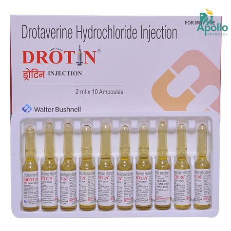 Drotin Injection Price Uses Side Effects Composition Apollo Pharmacy