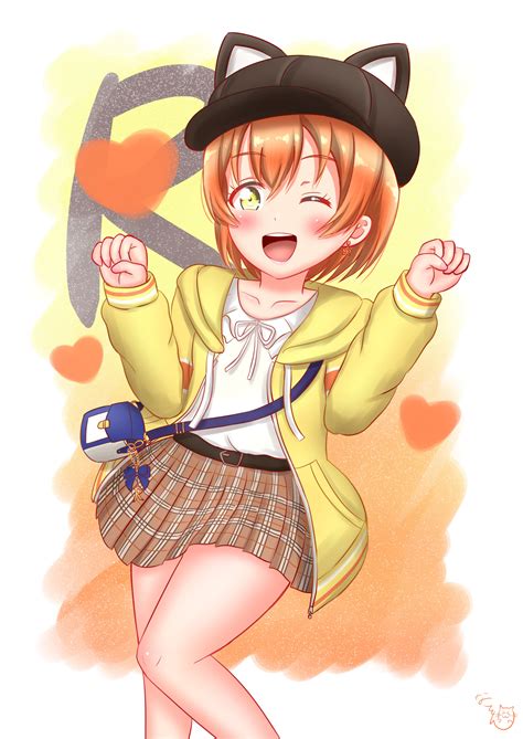 Hoshizora Rin Rin Hoshizora Love Live Image By Naoson No 10