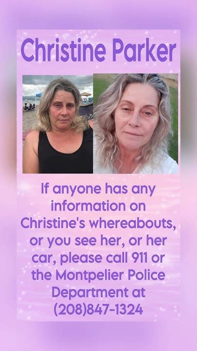 Update 🚨 Found Rip 🙏🚨 Christine Parker Christineparker