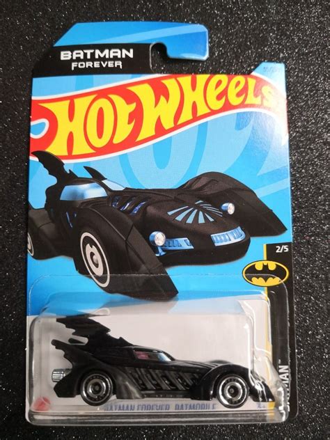 Hot Wheels Batman Forever Batmobile 2023 First Edition DC Comics Hobbies Toys Toys Games