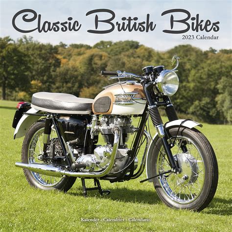 Amazon Classic British Bikes Wall Calendar Avonside Publishing