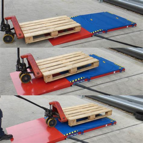 1t Pallet Disc Turntable with Square Ramp - LiftMate