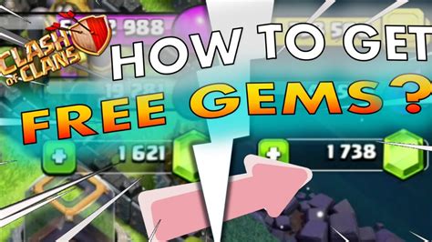 How To Get Free Gems In Clash Of Clans Coc Gamer Krish Youtube