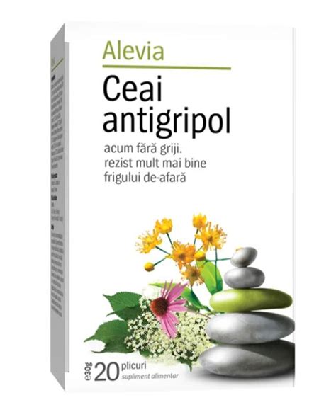 Ceai Antigripol 20plicuri Alevia Dr Max Farmacie