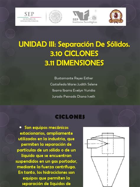 Pdf Unidad Iii Ciclones Dokumen Tips