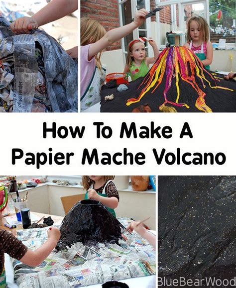 How To Make A Diy Papier Mache Volcano Artofit