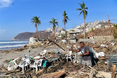 Un Mes Despu S Del Paso De Otis La Reconstrucci N Avanza Lentamente En