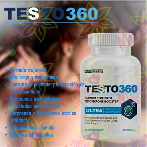 Testo Potenciador De Testosterona Sex Shop Mi Dulce Flor Bolivia